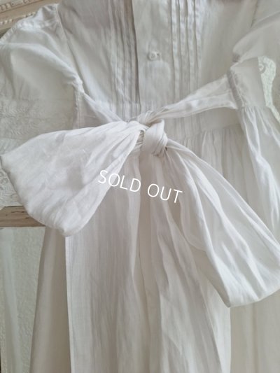 画像9: アンティークレースベビードレス