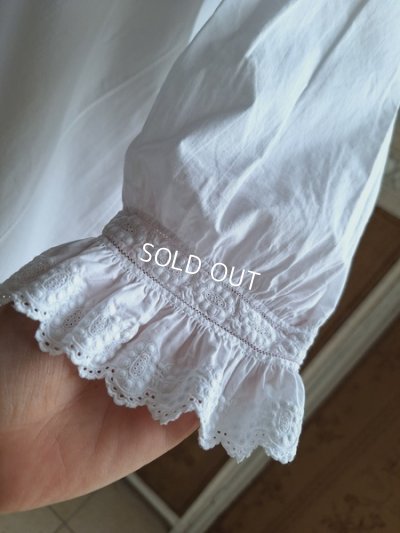 画像10: アンティークリネンナイトドレス