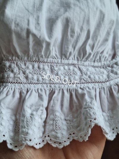 画像9: アンティークリネンナイトドレス