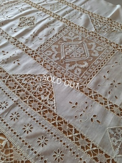 画像18: アンティークレースカーテン