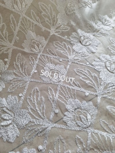 画像5: アンティークレースベッドスプレッド