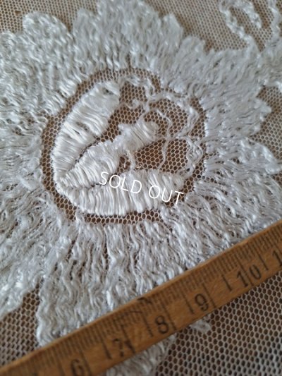 画像11: アンティークレースベッドスプレッド