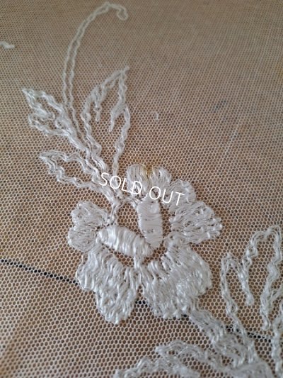 画像17: アンティークレースベッドスプレッド