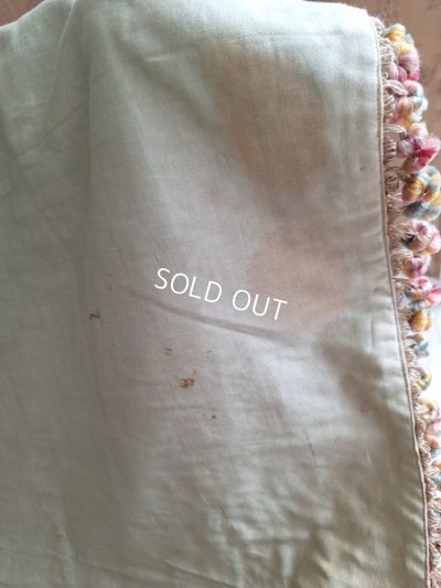 画像12: アンティーク花かご柄フレンチカーテン