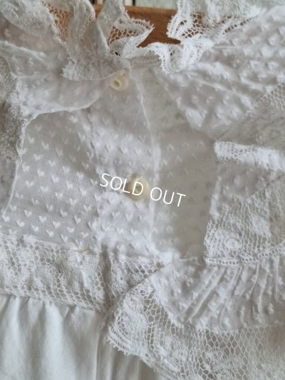 画像11: アンティークレースベビードレス