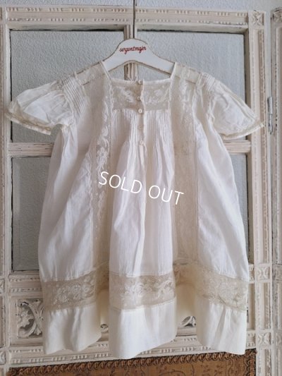 画像14: アンティークベビードレス