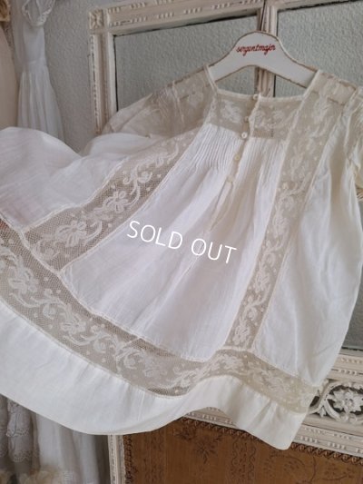 画像10: アンティークベビードレス