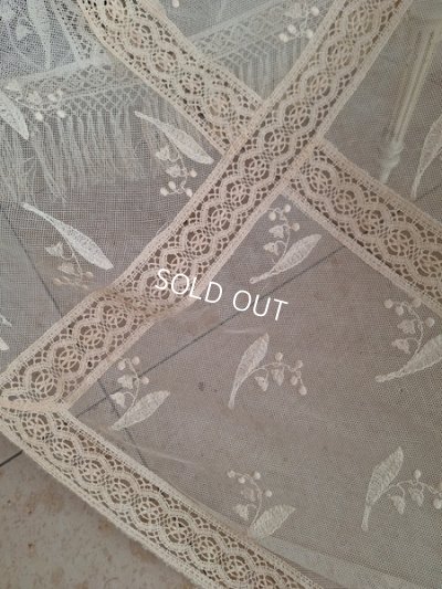 画像15: アンティークエンジェルとすずらんのレースクロス