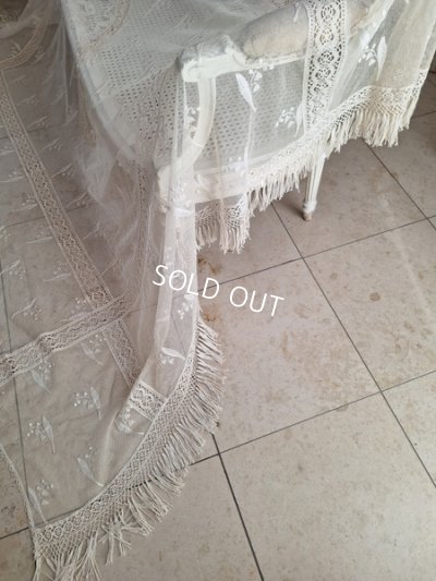 画像6: アンティークエンジェルとすずらんのレースクロス