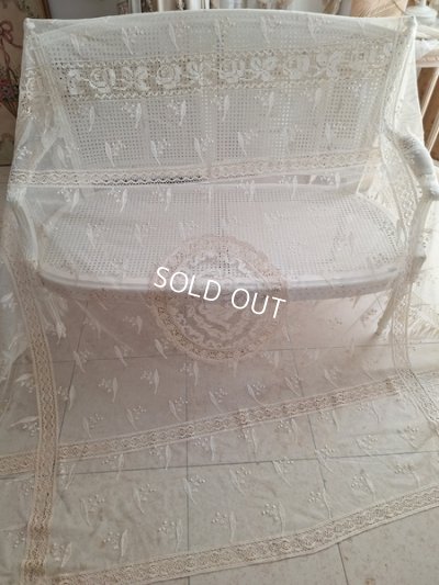 画像10: アンティークエンジェルとすずらんのレースクロス