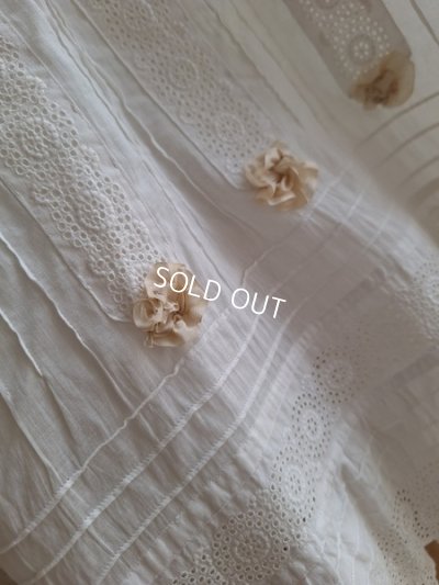 画像6: アンティークレースベビードレス