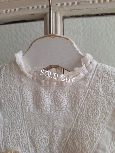 画像13: アンティークレースベビードレス