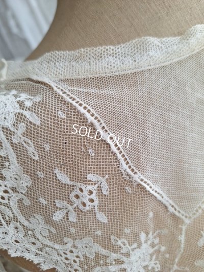 画像9: アンティークレース付け襟