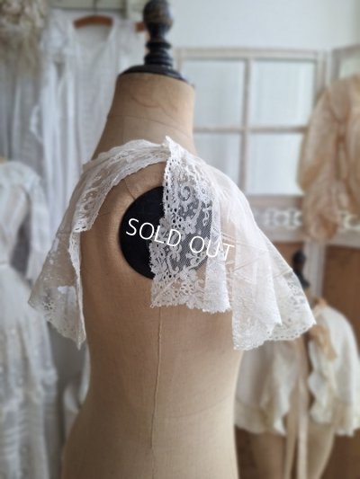 画像4: アンティークレース付け襟