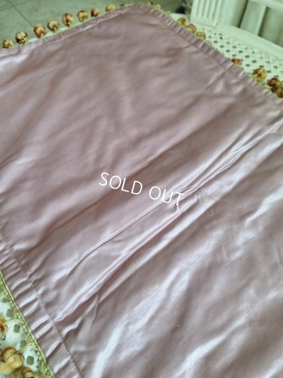 画像15: アンティークライラック柄刺繍クロス