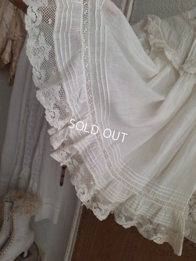 画像7: アンティークベビードレス