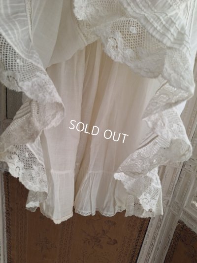 画像9: アンティークベビードレス