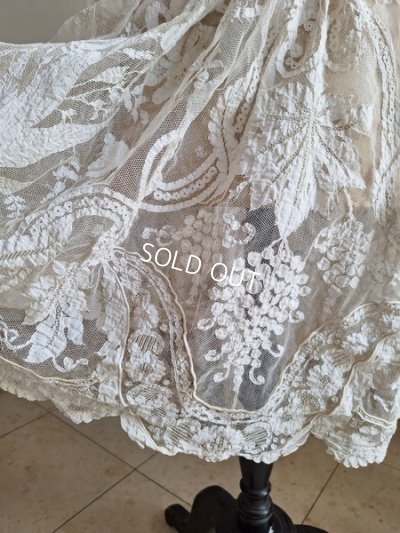 画像11: アンティークレーススカート