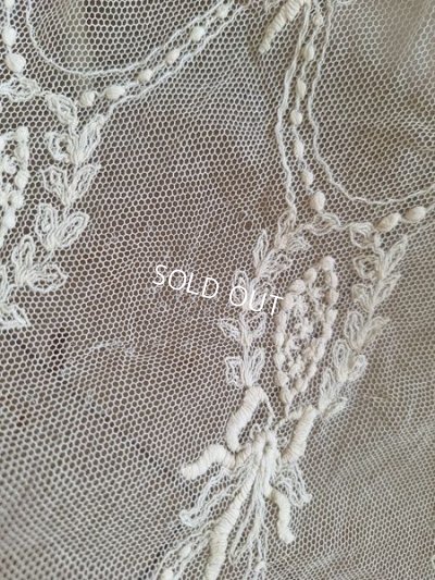 画像16: アンティークレースベッドスプレッド