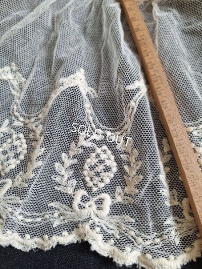 画像11: アンティークレースベッドスプレッド