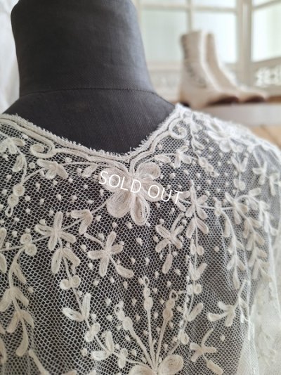 画像7: アンティークレースチャイルドボレロ