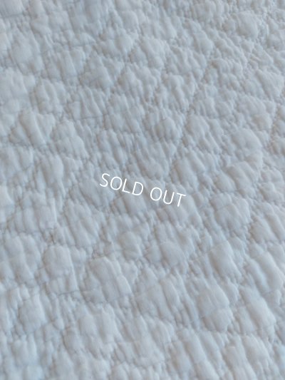 画像6: アンティークフレンチ白いキルト