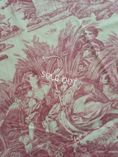 画像10: アンティークトワルドジュイ生地