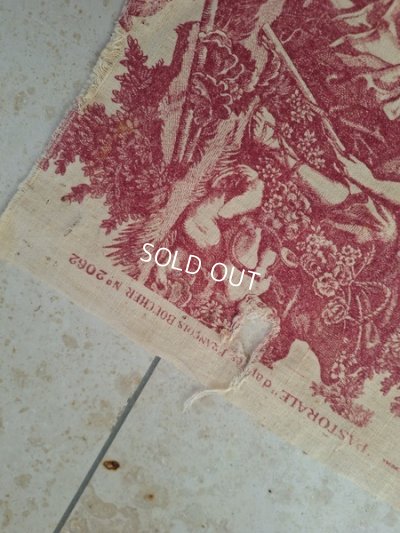 画像17: アンティークトワルドジュイ生地