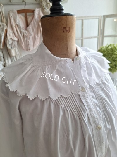 画像2: アンティークリネンナイトドレス