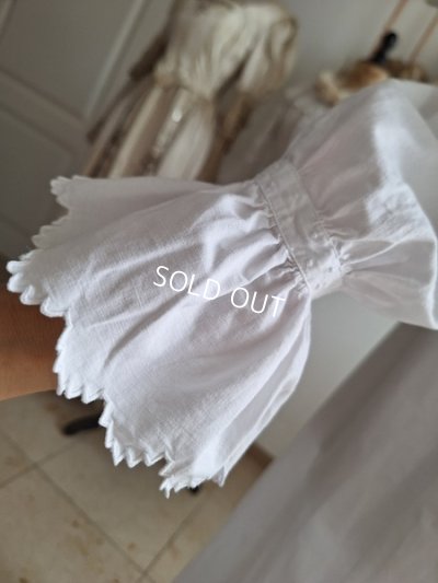 画像12: アンティークリネンナイトドレス