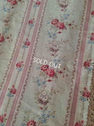 画像2: アンティークフレンチ花柄ファブリック