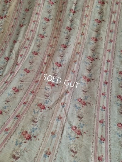 画像3: アンティークフレンチ花柄ファブリック