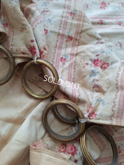 画像11: アンティークフレンチ花柄ファブリック