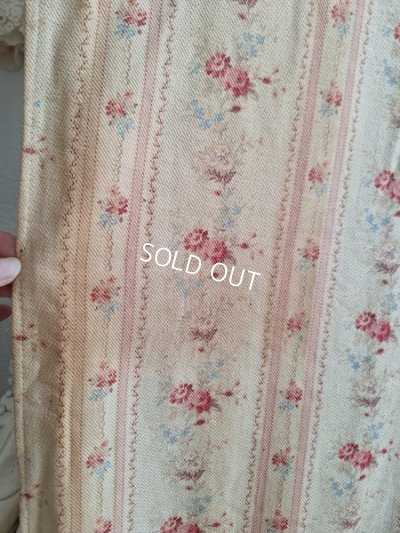 画像13: アンティークフレンチ花柄ファブリック