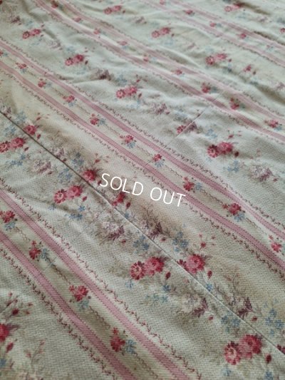 画像19: アンティークフレンチ花柄ファブリック
