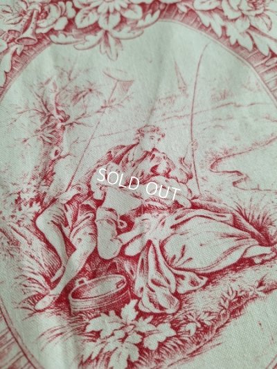 画像9: アンティークトワルドジュイペアカーテン150×68