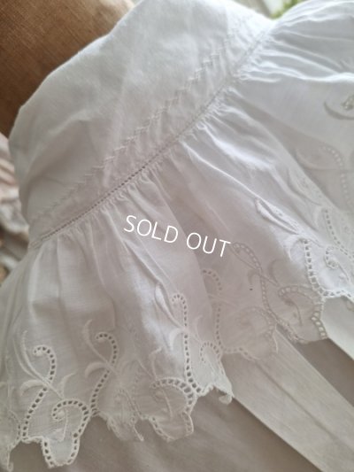 画像6: アンティークリネンナイトドレス