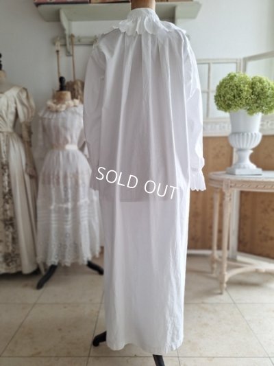 画像13: アンティークリネンナイトドレス