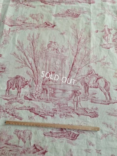 画像4: アンティークリネントワルドジュイ柄生地