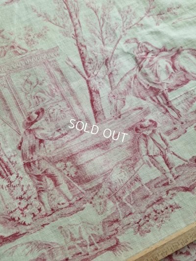 画像9: アンティークリネントワルドジュイ柄生地