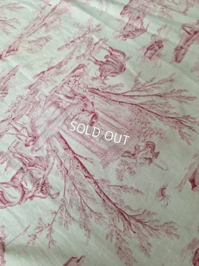 画像11: アンティークリネントワルドジュイ柄生地