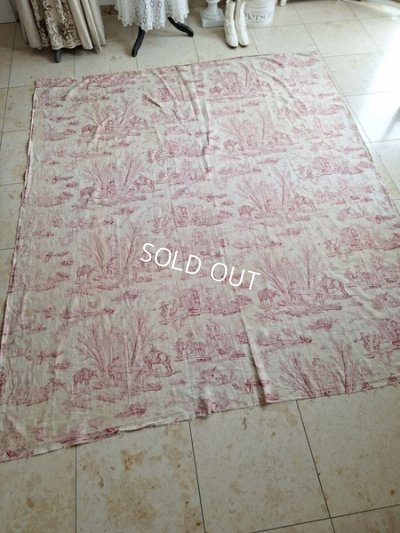 画像2: アンティークリネントワルドジュイ柄生地