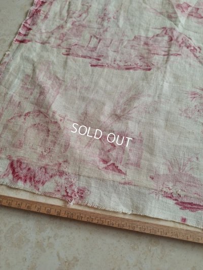 画像16: アンティークリネントワルドジュイ柄生地