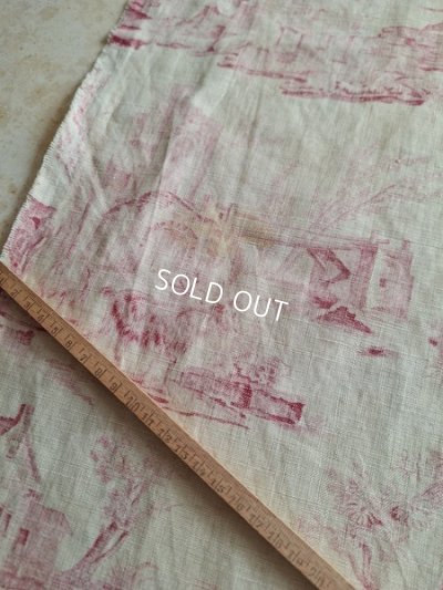 画像17: アンティークリネントワルドジュイ柄生地