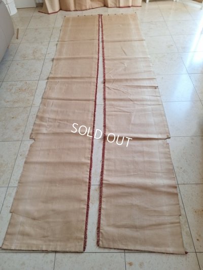 画像7: アンティークベッドキャノピーカーテン3枚セット