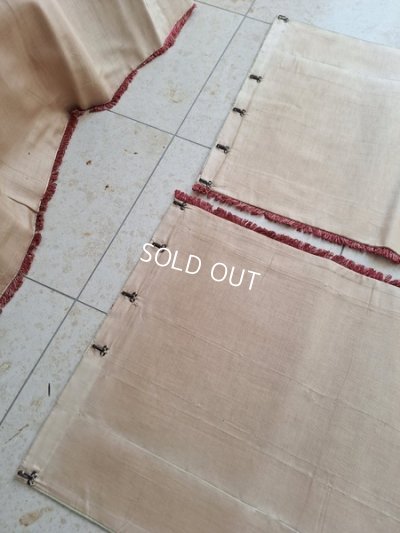 画像8: アンティークベッドキャノピーカーテン3枚セット