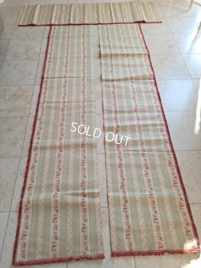 画像4: アンティークベッドキャノピーカーテン3枚セット