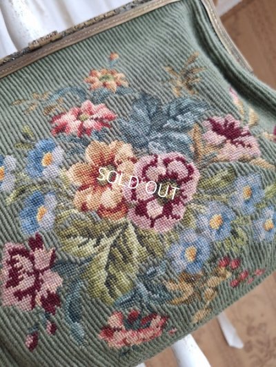 画像8: アンティークプチポワンバッグ