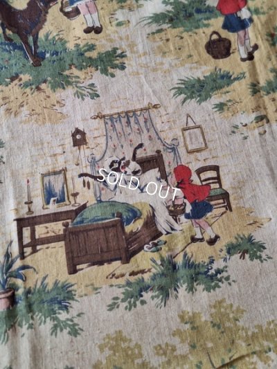 画像19: 赤ずきんちゃん柄生地