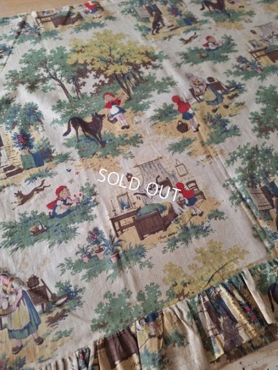 画像3: 赤ずきんちゃん柄生地